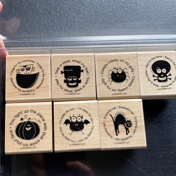 7 Stampn’ Up Halloween Stamps!